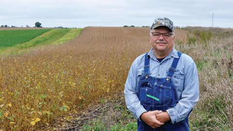 Farmer Frederick Martens, photo by Jason Johnson/USDA